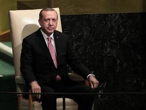 Turkish President Recep Tayyip Erdogan at UN Assembly meeting. (AFP/File)