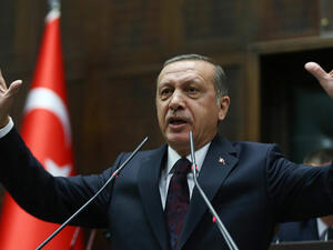 President Recep Tayyip Erdogan accused Germany on Sunday of "Nazi practices." (AFP/File) 