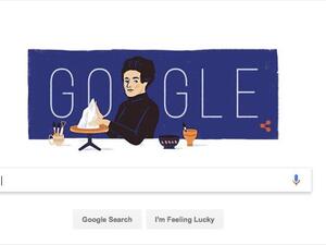 Google marked the 108th birthday of Turkey's first female ceramic artist Fureya Koral. (Google)