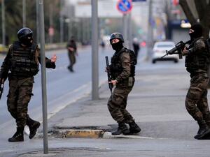 Turkish special forces take position near the police headquarters in Istanbul. (AFP/File)