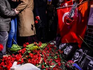 Twenty-five of those killed at the Reina nightclub on the shores of the Bosphorus were foreigners, according to the state-run Anadolu news agency. (AFP/Yasin Agkgul)