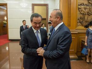 It was the fourth meeting between Erdogan and Xi since 2015. (AFP) 