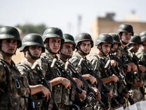Turkish soldiers on the Syrian border. (AFP/ File Photo)