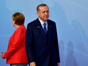 The latest spat between Ankara and Berlin risks propelling a months-long crisis in ties between the two NATO allies to a new level ahead of Germany's Sept. 24 general election (Tobias Schwarz/AFP)