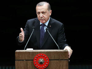Turkish President Recep Tayyip Erdogan. (AFP/Adem Altan)