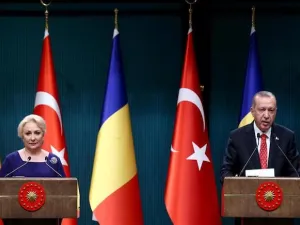 Erdogan noted the Turkish-Romanian relations were raised to the level of a strategic partnership in 2011. (Anadolu)