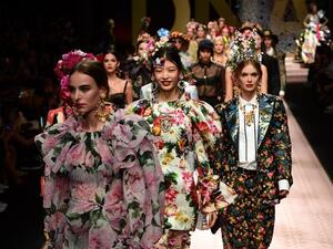 Italian fashion house Dolce & Gabbana is set to host its first-ever fashion show in the Middle East. (AFP/File)