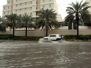 Severe rains closed schools and Abu Dhabi airport, and caused widespread delays at Dubai's airport. (AFP/File)