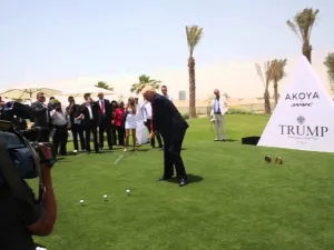 The 18-hole course, designed by Gil Hanse, is part of Damac Hills, near Dubai Studio City and Arabian Ranches, a large residential neighbourhood popular with expats. (YouTube)