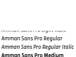 FF Amman Serif TypeFace