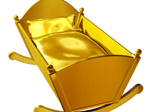 The baby's gold bed will be on sale for a staggering $60,000 in Dubai. (Shutterstock/ File Photo)