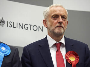 Calling on the government to admit the failure of the “war on terror”, Corbyn has backed a new approach, based on foreign policy change. (AFP) 