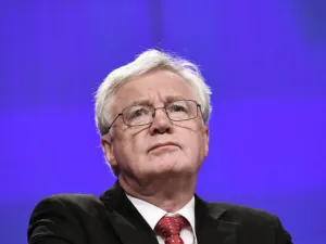 Former Brexit Secretary David Davis. (AFP/ File)