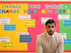 British Muslim teacher Juhel Miah was barred from flying to the US. (Twitter)