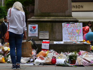 At least 22 people were killed on Monday night when a bomb went off at a concert by US pop star Ariana Grande in Manchester. (AFP) 