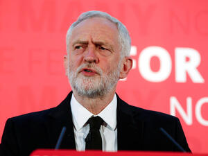زعيم حزب العمال البريطاني المعارض جيرمي كوربين