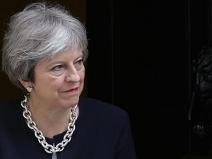 Theresa May slapped down Boris Johnson after he made an audacious pitch for her job. (AFP/ File)