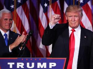 Trump's stunning victory deals a searing blow to Democrats, who hoped eight years after sending the first black man to the Oval Office they would break through the highest glass ceiling for women. (AFP/Mark Wilson) Trump's stunning victory deals a searing blow to Democrats, who hoped eight years after sending the first black man to the Oval Office they would break through the highest glass ceiling for women. (AFP/Mark Wilson)