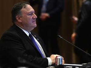 US Secretary of State Mike Pompeo attends the 51st Association of Southeast Asian Nations (ASEAN). (ROSLAN RAHMAN / AFP)