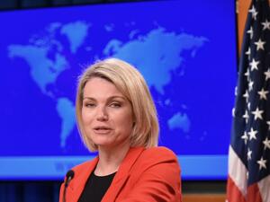 State Department spokesperson Heather Nauert. (AFP/ File)