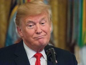 US President Donald Trump says his Supreme Court nominee is innocent. (AFP/File)