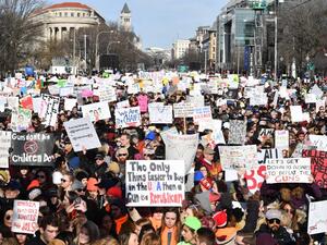 Thousands have urged gun control across US and Canada regions during the 'March For Our Lives'. (AFP/ File Photo)
