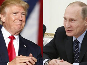 US President-elect Donald Trump (left) and Russian leader Vladimir Putin. (AFP)