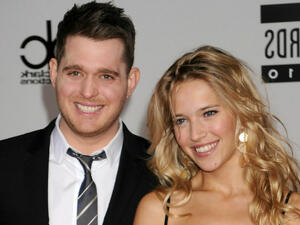 Michael Bublé and wife Luisana Lopilato. (AFP/ File)