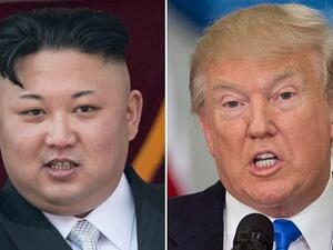 North Korean leader Kim Jong-un (left) and US President Donald Trump (right). (AFP/Saul Loeb and Ed Jones)