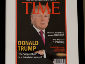 There was no March 1, 2009, issue of the Time magazine and, in fact, there was no issue at all in 2009 with Trump on the cover. (twitter) 
