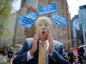 Gorka has served as a prominent Trump surrogate on cable news, vigorously defending his Muslim travel ban and the president's repeated use of the controversial phrase "radical Islamic terrorism." (AFP) 