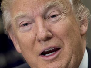 Trump will address a gathering of Muslim leaders on his "hopes for a peaceful vision of Islam." (AFP) 
