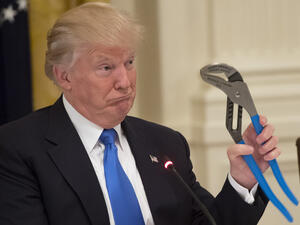 The decision is also likely to be welcomed gladly by Putin and the Russians, with Putin having declared the program illegal back in 2015. (AFP) 