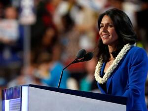 US congress woman, Tulsi Gabbard. (AFP/File) 