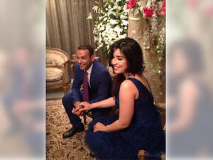 She's officially engaged to her Mr lova lova! (Al Watan Voice)