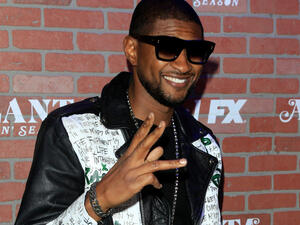 The 'Yeah!' singer wasn't home when his Los Angeles abode was broken into last month (Source: Kathy Hutchins - Shutterstock)