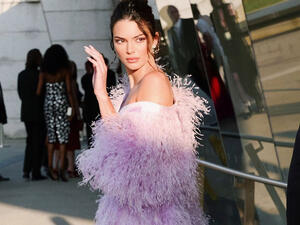 Vogue shared a photo of Jenner with the hairstyle Friday  (Source: kendalljenner / Instagram )  Vogue shared a photo of Jenner with the hairstyle Friday  (Source: kendalljenner / Instagram )