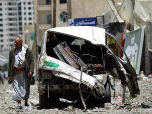 Yemen has undergone widespread destruction since the Houthis captured government buildings in Sanaa last September. The UN hopes the talks will lead to a peace agreement between the warring parties. Image used for illustrative purposes. (AFP/Mohammed Huwais)