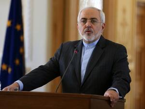 Iran's Foreign Minister Mohammad Javad Zarif speaks in April 2016 in Tehran (AFP)