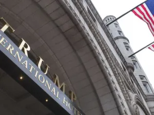President Donald Trump's New York hotel (Twitter)