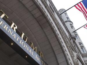 President Donald Trump's New York hotel (Twitter)