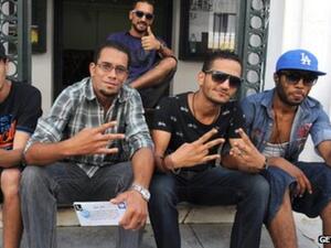 The new rap union will meet with police officials in upcoming days to discuss and correct the tense relationship between the artists and security personnel (Getty Images)