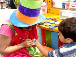 The aim of the event was to create strong bonds between children from different nationalities and backgrounds