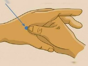 افرك منطقة ما بين الإبهام والسبابة لبضع ثواني وهذا ما سيحدث