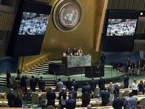 U.N. General Assembly (Twitter) U.N. General Assembly (Twitter)