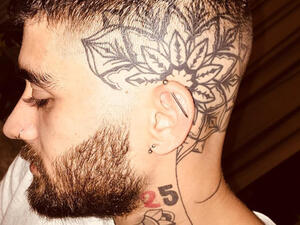 Zayn Has an extensive collection of inkings (Source: zaynmalik / Instagram ) Zayn Has an extensive collection of inkings (Source: zaynmalik / Instagram )