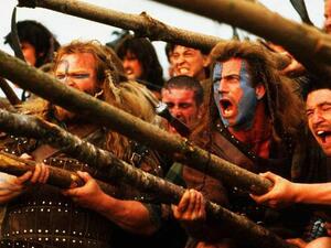 A shot of the 1995 film Braveheart. (Braveheart Shot)