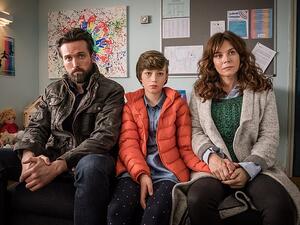 In the show parents Vicky (played by Anna Friel) and Stephen (Emmet J Scanlan)  seek to support Max (Callum Booth-Ford), their 11-year-old son who identifies as a girl. (Daily Mail)