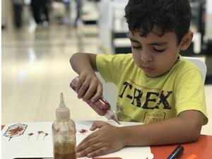 The initiative helps spread the message of compassion and sharing among children during the Holy Month as they get creative and design beautiful boxes that will bring smiles to the faces of those in need.