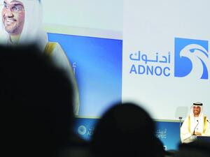 The Adnoc IPO is set to be the biggest listing in the UAE since 2007. (Karim Sahib/ AFP)